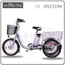 MOTORLIFE / OEM ELEKTRISCHE TRICYCLE 3-Rad ELEKTRIK FÜR ERWACHSENE